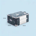 Large Capacity Foldable Storage Bag Organizer for Clothes Quilts Blankets Dustproof Reinforced Zipper Sturdy Handles Easy Carry