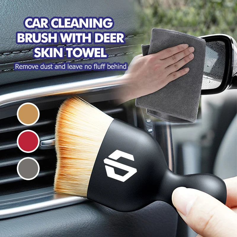 Car Wash Microfiber Towel Dust Removal Brush Cleaning Tool For Leapmotor C01 C11 T03 S01 C11 Reev 2022 2023 2021