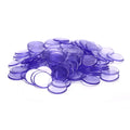 100pcs 19mm Poker Chips Count Bingo Chips Bingo Game Cards Plastic for Games