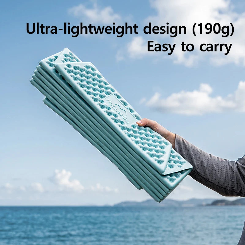 Naturehike 2026 Troues R2.0 Lightweight Portable Folding Square Egg Nest Mat Outdoor 1.8cm Thickened Camping Fishing Picnic Mat