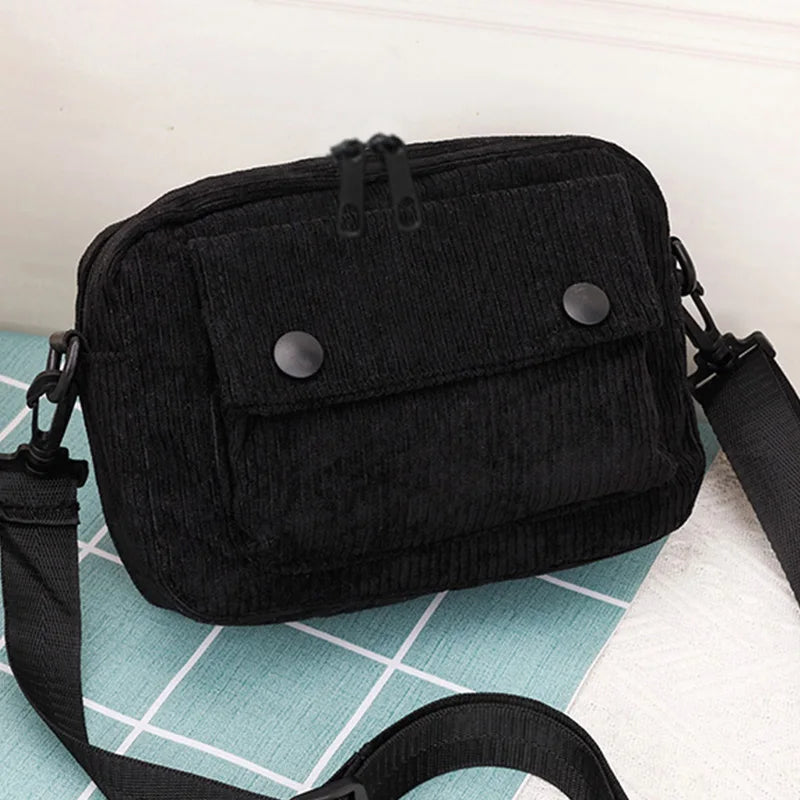 Trendy Button-detail Women's Shoulder Bag for Daily Use Commute Stylish Multi-color Lightweight Casual Functional Crossbody Bag