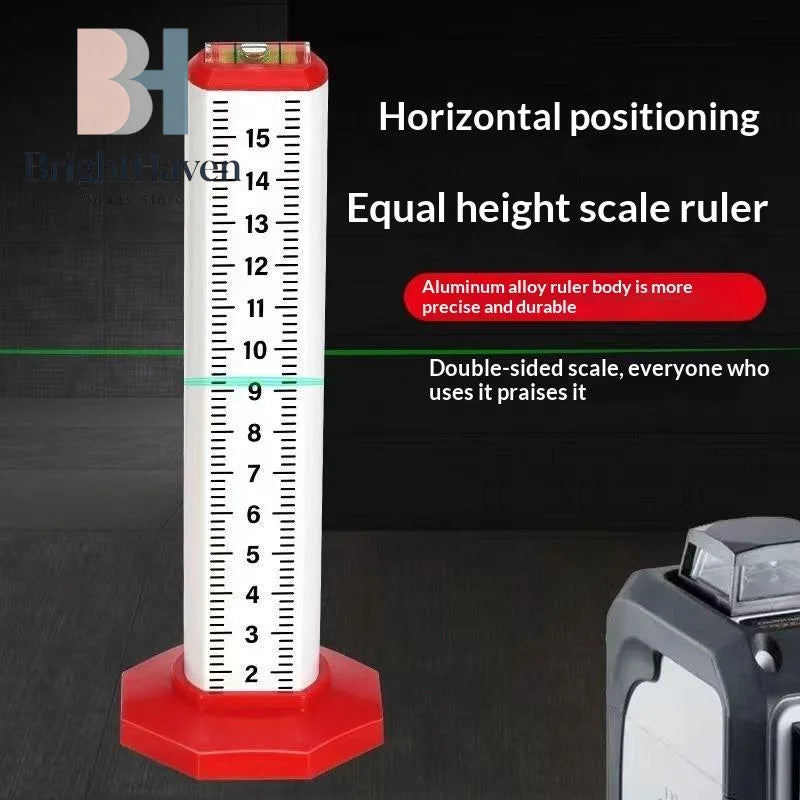 1/4Pcs Level Stick Wall Tile Laying Tools Light Steel Keel Leveling Artifact Suspended Ceiling Leveling Special Horizontal Ruler