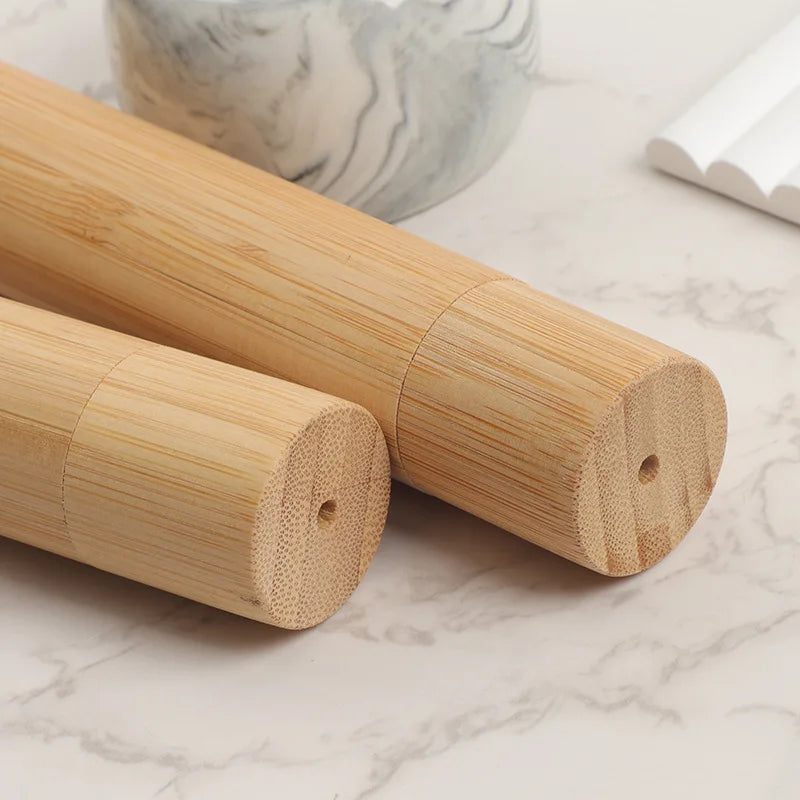 Beauty & Health Tools Eco-friendly Adults Children Bamboo Toothbrush Tube Portable Toothbrush Case w703