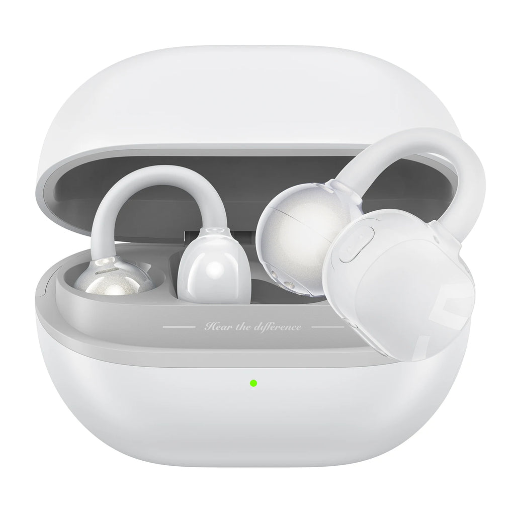 SoundPEATS POP Clip Wireless Earphones Bluetooth 5.4 Open Ear Wireless Earbuds IPX5,Gaming Mode Low Latency, Multipoint Pairing