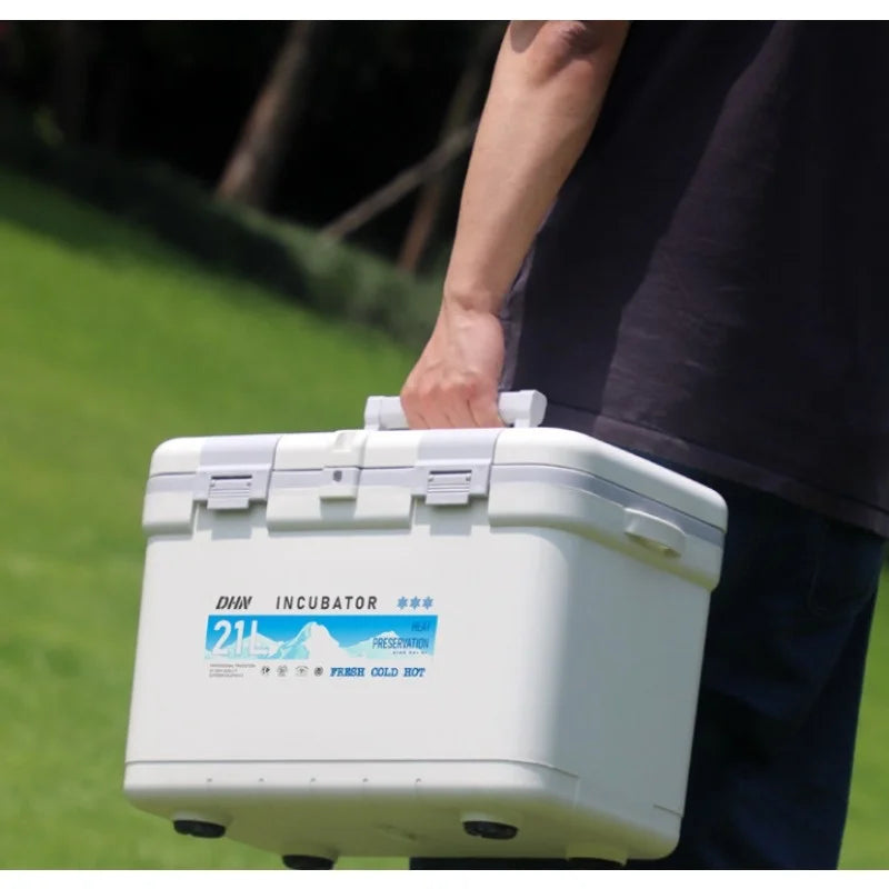 Portable 12V Car Compressor Fridge Mini Refrigerator Camping Travel RV Boat Temperature Control Energy Saving Quiet Ice Box