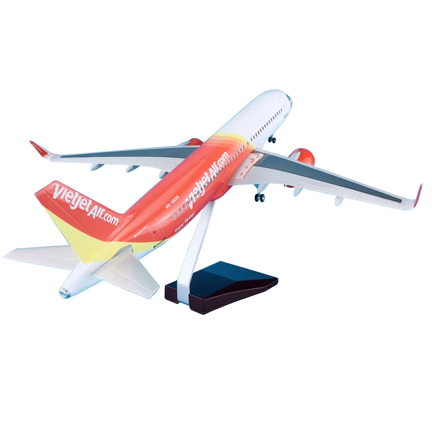 47cm Model Airplanes A320NEO Series 1/80 Scale Aircraft Resin Toy Planes Aviation Miniature Souvenir Plane Toy Christmas Gifts