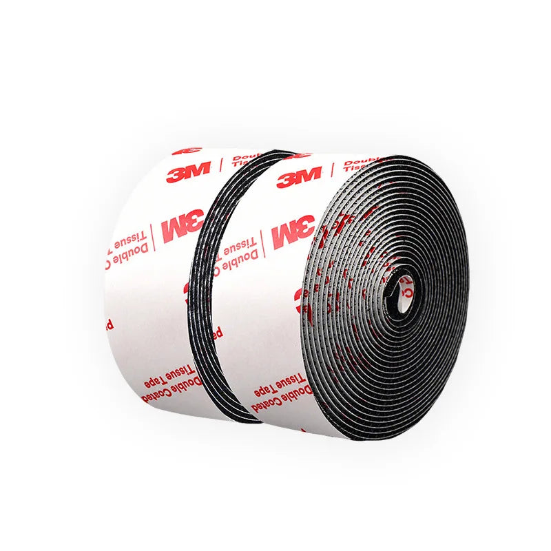 3M 56415 Heavy Duty Self-Adhesive Hook and Loop Tape Strong Hold Black Magic Fastener Tape for Indoor Outdoor Use