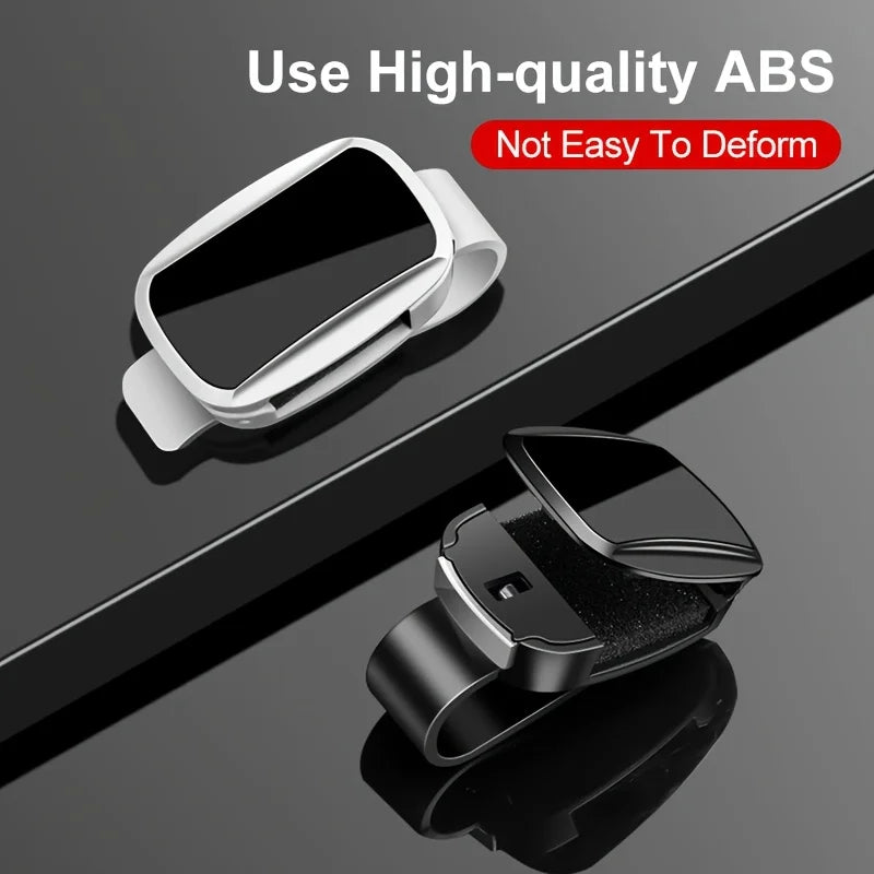 Anti-Scratch Car Sunglasses Holder Easy Install ABS Clip Sun Visor Mount Universal Auto Eyeglasses Organizer For All Car Models