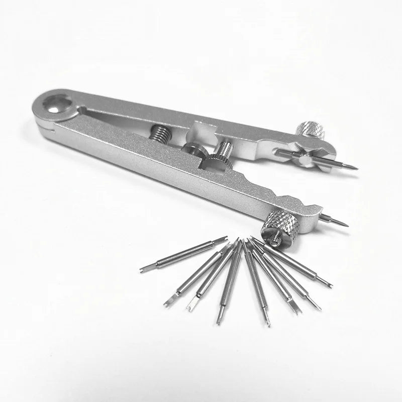 V-Type Spring Bar Removal Pliers Watch Repair Tool Strap Remover Tool Durable for Watch Band Pin Remover Precision Tool Set