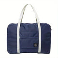 Portable and lightweight travel luggage bag, large capacity sports and fitness bag, foldable handheld boarding bag