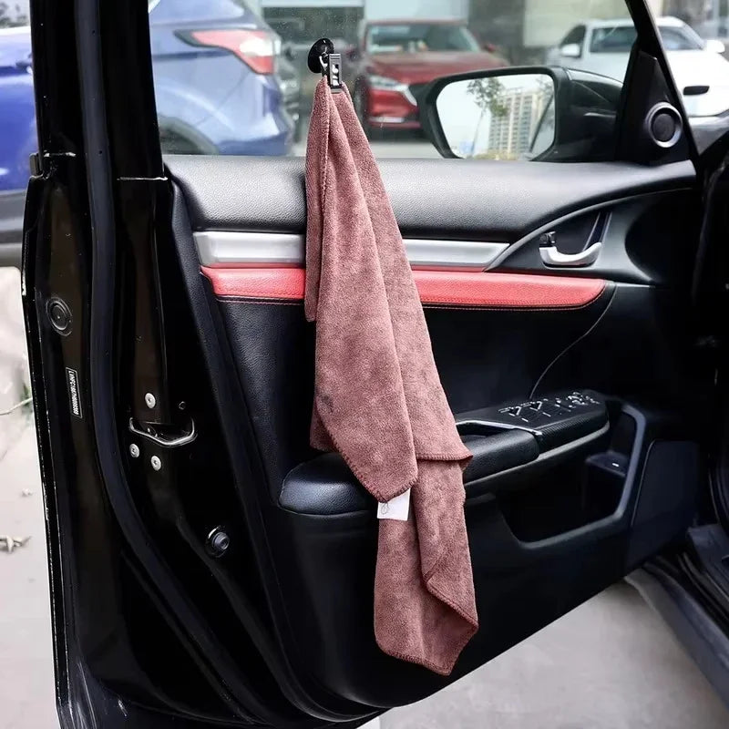 2pcs Car Interior Window Clip Mount  Suction Cup Clip Round Suction Cup Clamp Car Clips Reusable Metal Holder for Card Bills