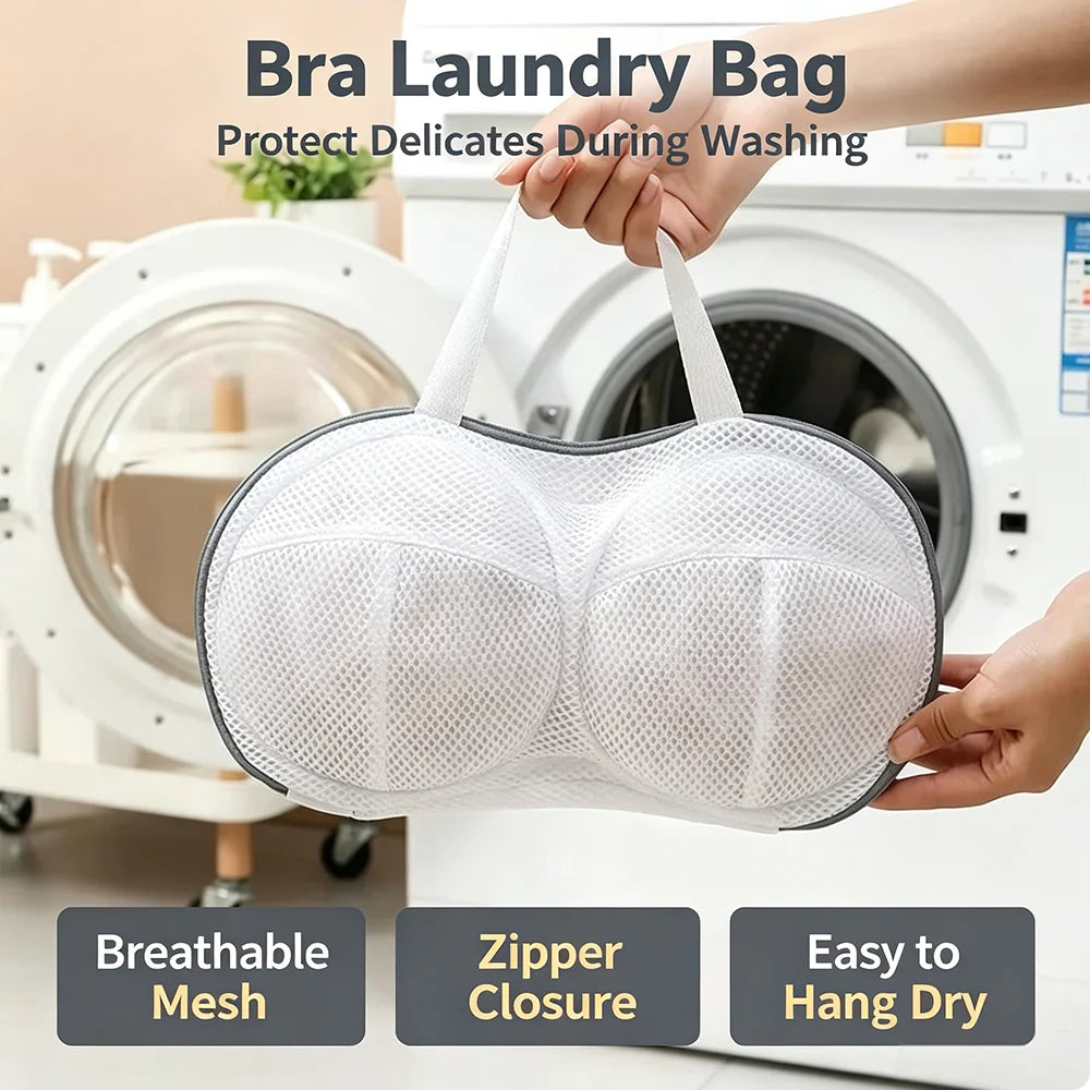 Bra Underwear Laundry Bags Fine Mesh Polyester Machine-Wash Special Bra Bag Protect Brassiere Sport Bra Cleaning Underwear Pouch