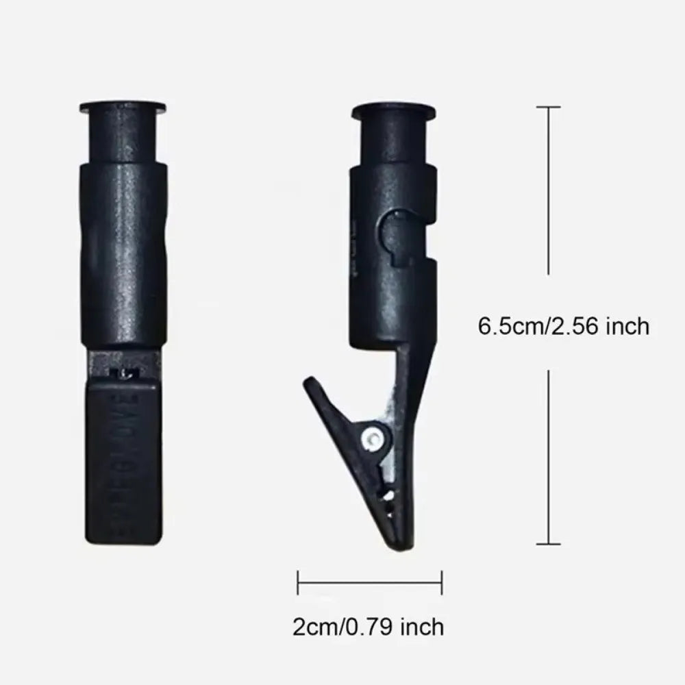 2Pcs Mini Clothesline Positioning Clip Windproof Nylon Camping Clothespin Outdoor Multi-function Laundry Pegs Clip
