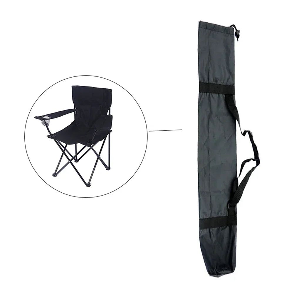 1pc Folding Chair Storage Bag Patio Chair Organizer Handbag Carrying Camping Bags For Camping Hiking Trekking Traveling Fishing