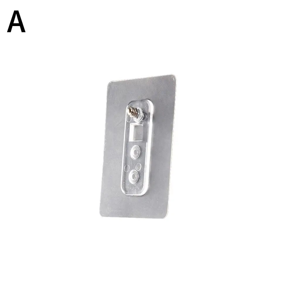 10PCS Non Punched Self-adhesive Screw Sticker Adhesive Strong Non Nail Wall Frame Fixing Screw Hook Storage Rack Fixing