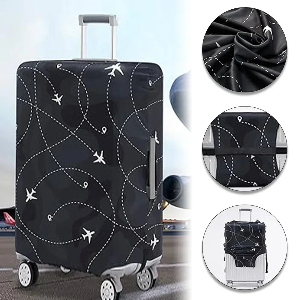 Luggage Protective Cover Elastic Dust Wear-resistant Apply 18-32 Size Pink Letter Series Protective Case Travel Accessories 2026