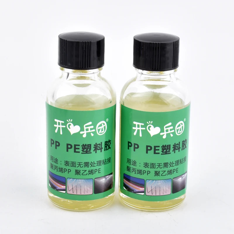 30ml PP PE Glue Rapid Curing Plastic Adhesive For PP PE PC PCS PS Various Organic Glass ABS Acrylic Metal Repair Bonding