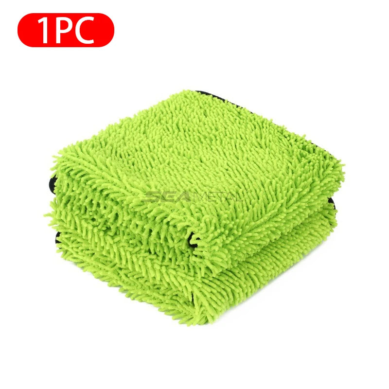 SEAMETAL 700GSM Car Drying Cloth 60X40CM Super-Absorbent Cleaning Towel Ultra-Soft Scratch-Free Cleaning Cloth for Car Detailing