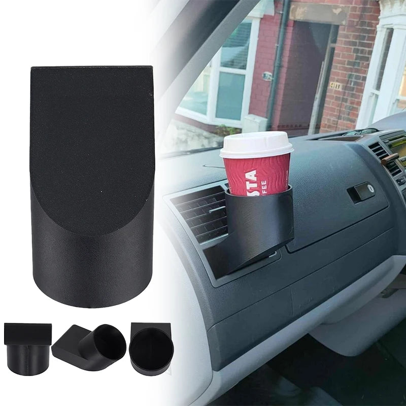 Driver Passenger Side Car Mug Holder Water Cup Drinks Storage For Volkswagen Transporter T5 / T5.1 Car Interior Accessories