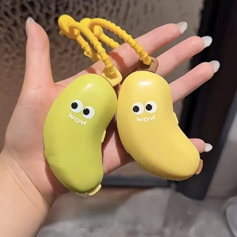 Banana Shape Toothbrush Cover & Toothpaste Travel Case, Silicone Dustproof Holder, Camping, Home