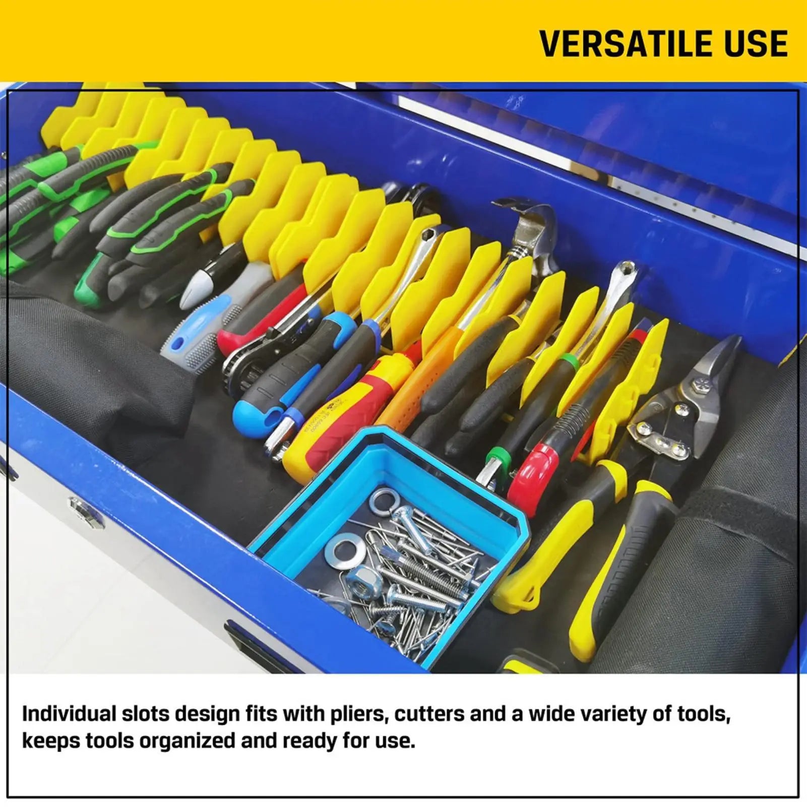 Plier Organizer Plier Holder and Cutter Organizer Sturdy Plier Storage Holder Tools Set Toolbox Storage for Cutters Hammers Hand