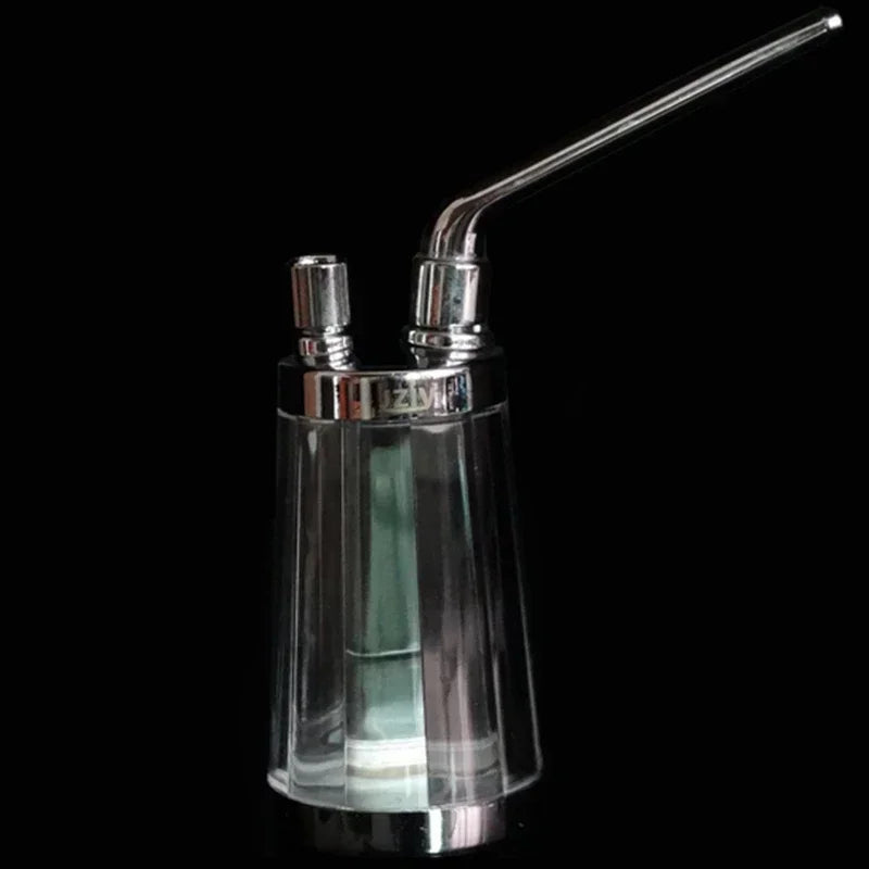 2022 New  Popular Bottle Water Pipe Portable Mini Hookah Shisha Tobacco Smoking Pipes Gift of Health Metal Tube Filter
