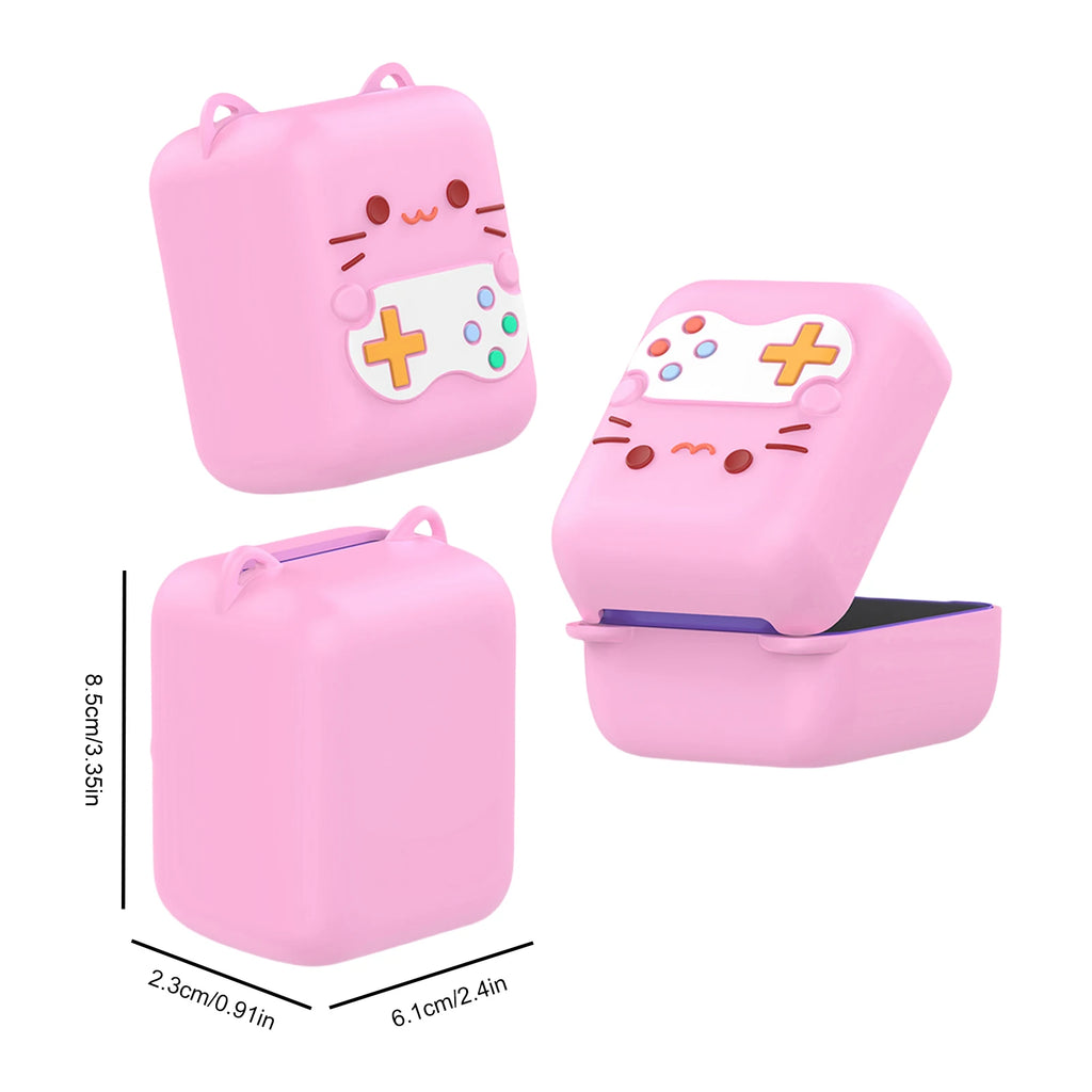 Silicone Carrying Case for Bitzee Interactive Toy Digital Pet Protective Cover with Lanyard Waterproof Shockproof Protective Cas