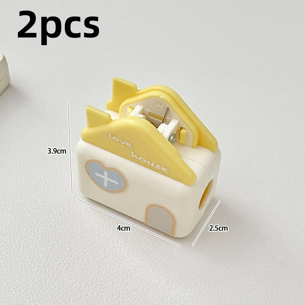Cute House-Shaped Toothbrush Cover, Portable Dustproof Toothbrush Protector for Travel