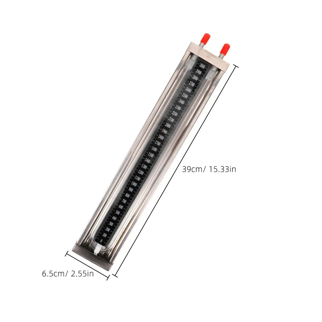 U Tube Pressure Sensor Manometer Water Column Gauge 0-3000Pa Compact Lightweight High Accuracy Vacuum Pressure Meter for Home