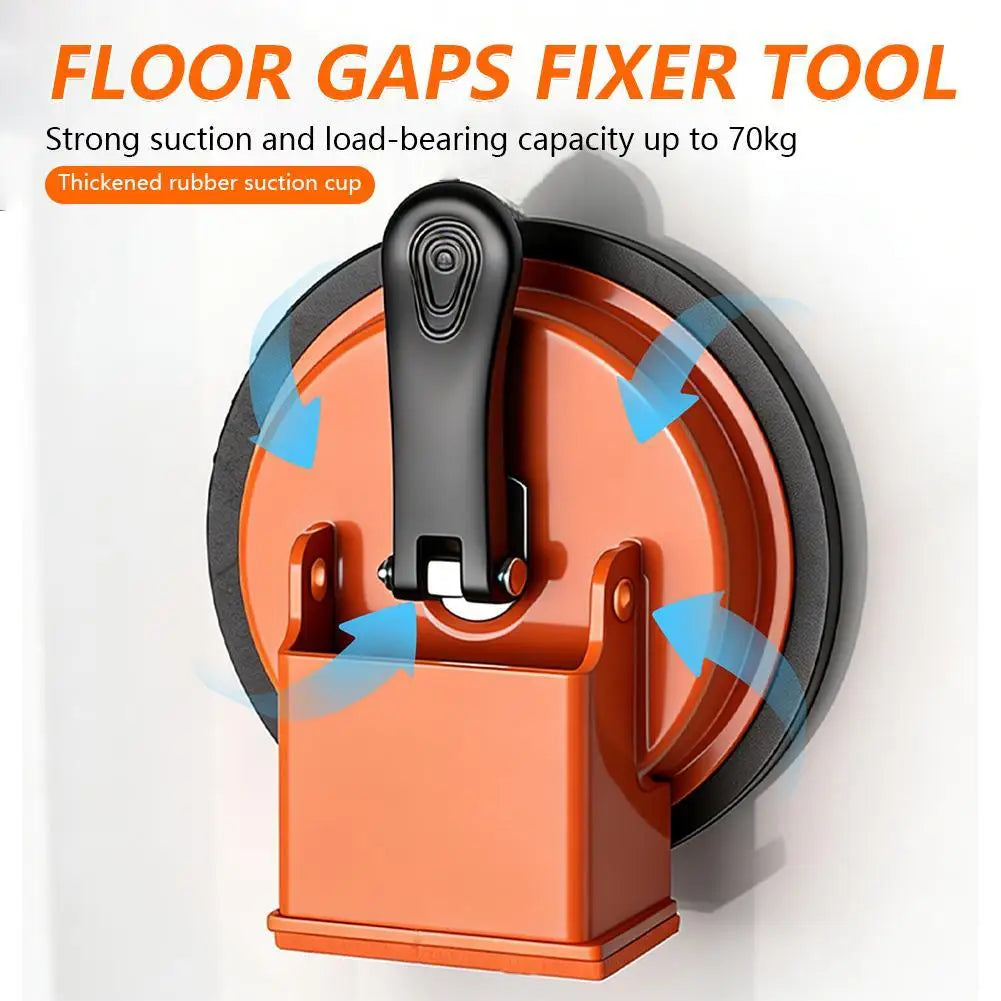 1PC Floor Gaps Repair Tool with Splicing Suction Cup Strong Vacuum Extractor And Rubber Hammer for Tile Installation Handling
