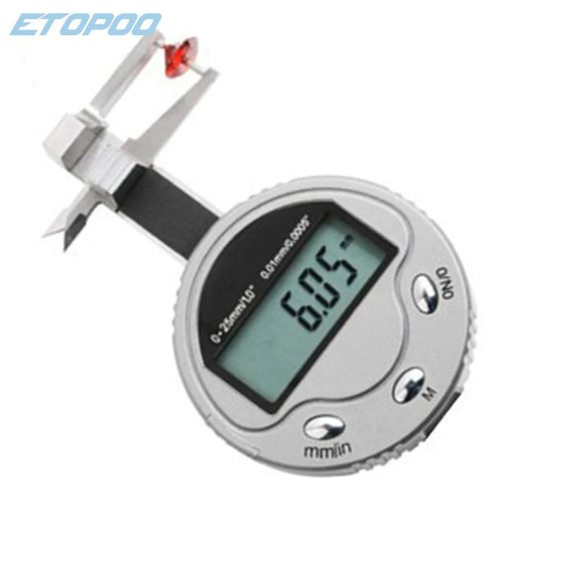0-25mm 0.01mm Precision Caliper Digital Jewel Gauge Gem Diamond Thickness Gauge Diamond Caliper Gauge Pocket Digital Caliper