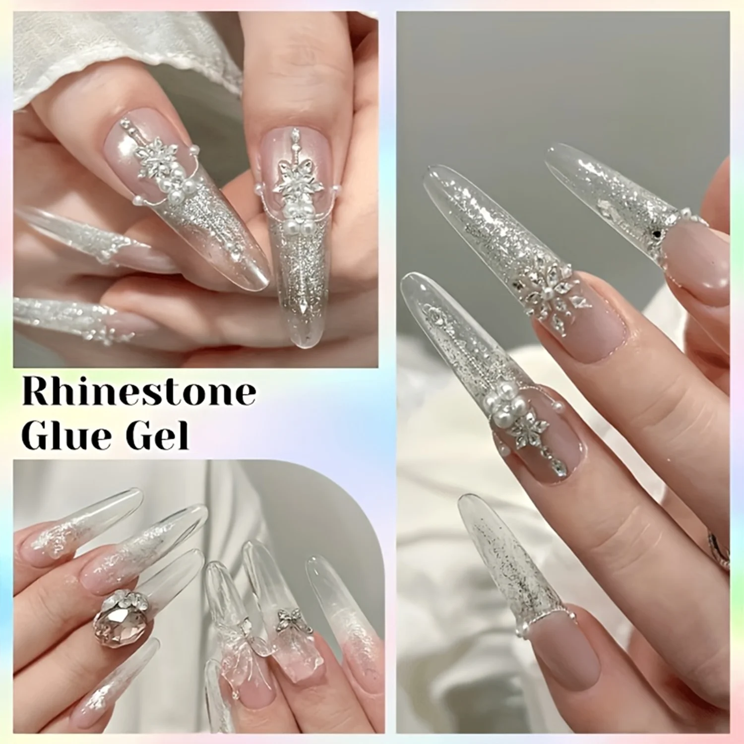 B7000 glue for jewelry Clear 50g Mobile Phone Adhesive Waterproof, Universal Transparent Epoxy Adhesive Bonding Agent.
