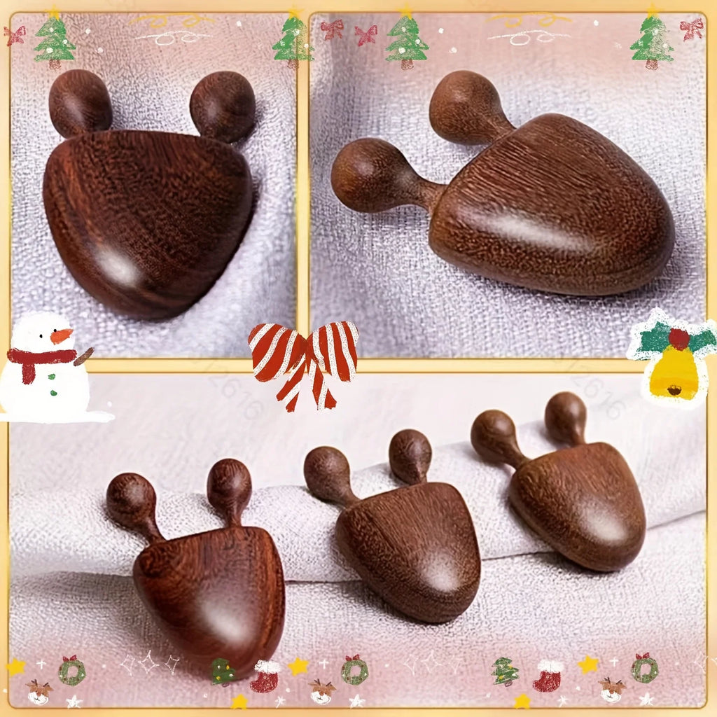 1/2pcs Sandalwood Face Massager Nose & Face Massager - Eye Relief Tool Snail Facial Meridian Massage