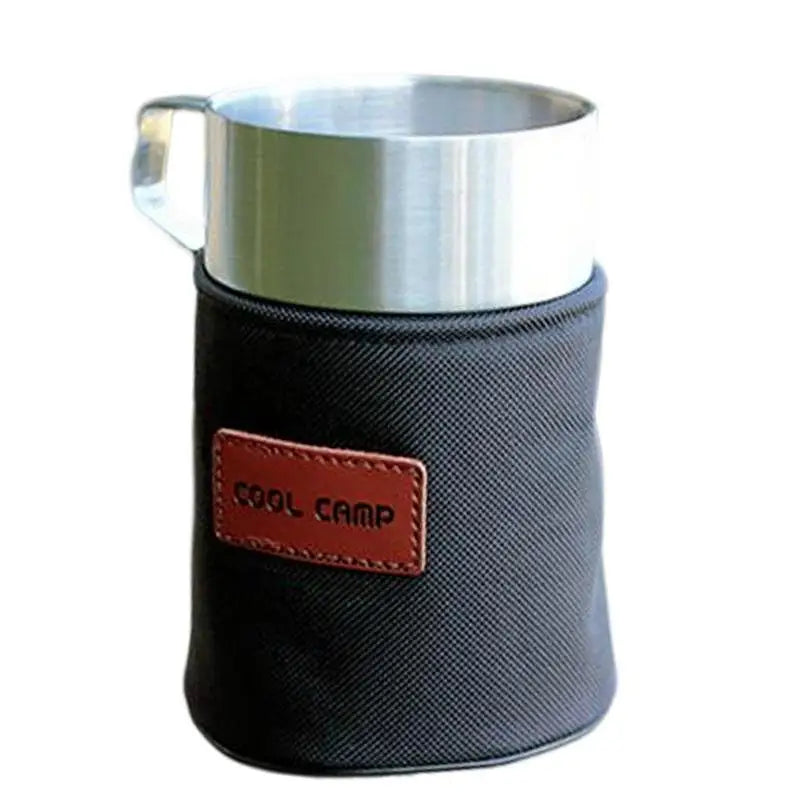 Bike Cup Holder Oxford Cloth Water Bottle Holder for Bike Scratch-resistant Water Bottle Holder Outdoor Camping Cup Set for Bike