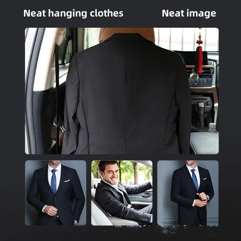 Universal Car Coat Hangers Back Seat Headrest Coat Clothes Hanger Jackets Suits Holder Rack Auto Supplies