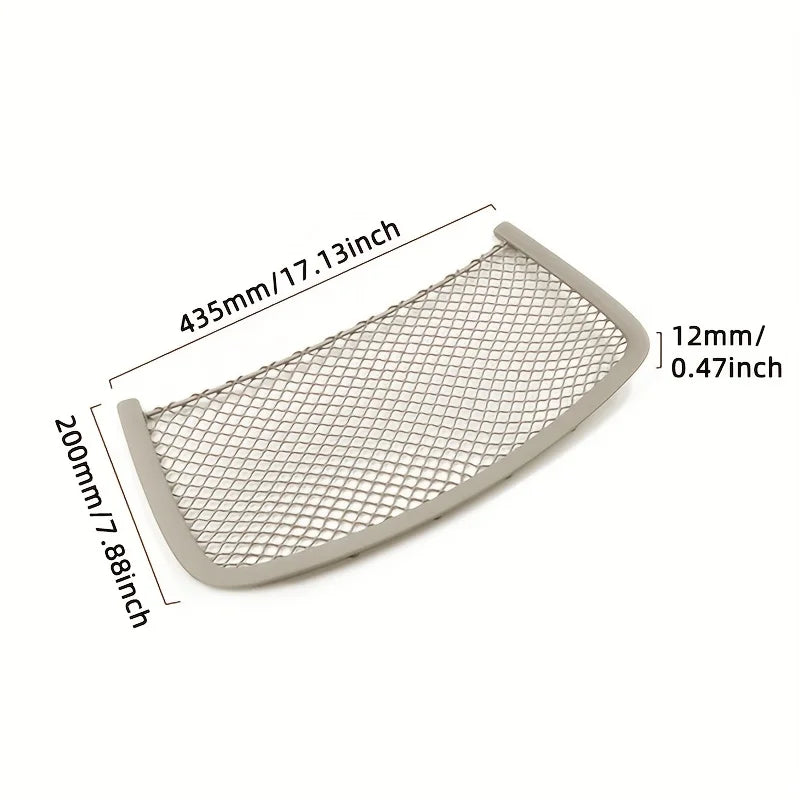 Car Back Seat Net Bag Frame Trim Sticker Compatible with Mercedes Benz ML GL GLE GLS R W251 W164 W166 2005-2019