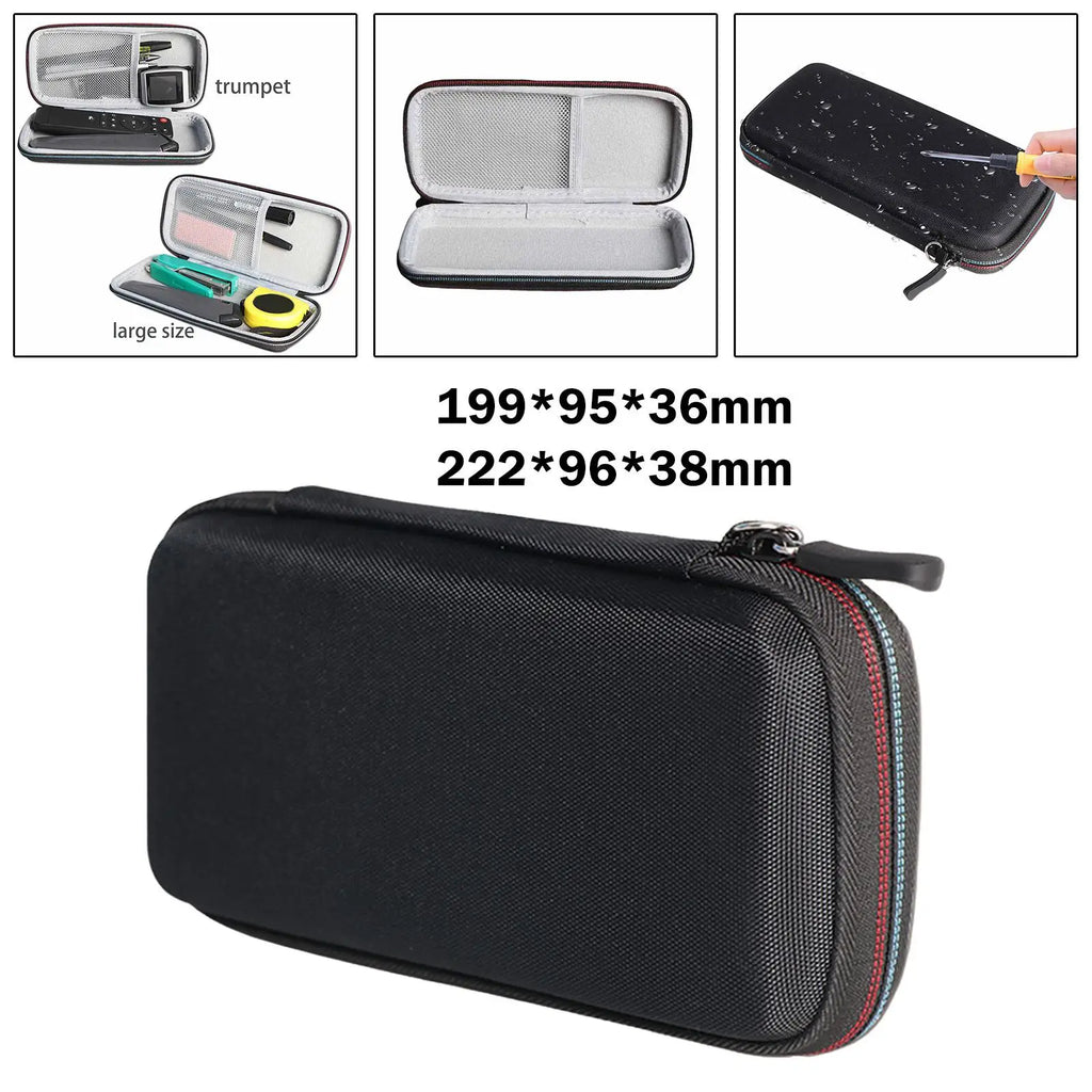 Hard Storage Case Multifunctional with Zipper Portable Protection EVA Storage Bag for Electronic Accessories Small Tools