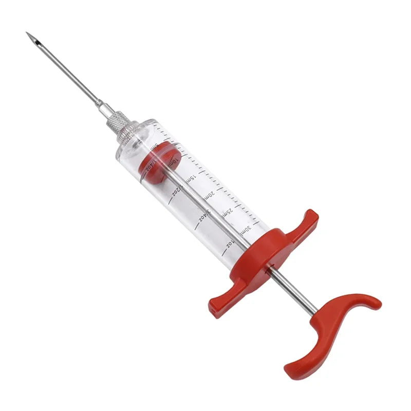 1PC Kitchen Seasoning Injector  Turkey Needle Marinade Injector  Kitchen Accessories  Grill Needle Party Supplies  BBQ Tools