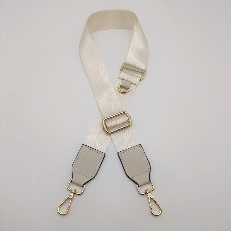 New Solid Color Nylon Bag Accessories D-type Buckle Hanging Small Bag Style Crossbody Strap Adjustable Backpack Shoulder Strap