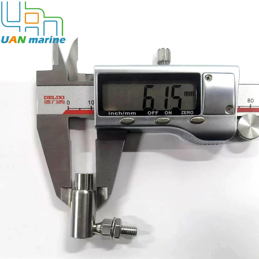 33C Cable End Ball Joint for Outboard Inboard Control Cables End Connector PRE31799 Quick Release Steel Ball Joints Fit 6mm Hole