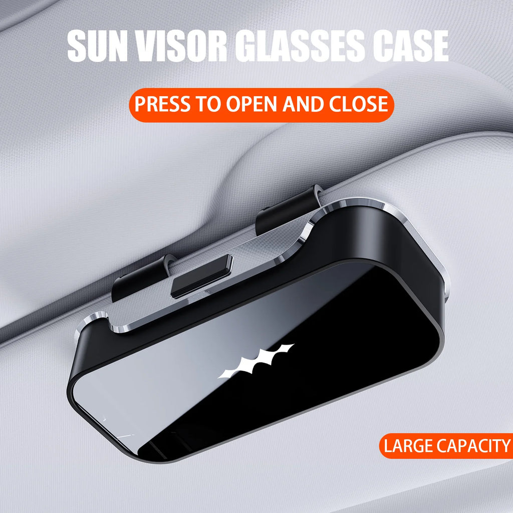 Car Visor Sunglasses Glasses Case Glasses Holder Clip Box For BYD Leopard 5 8 BAO 5 8 Titanium 3 2025 Car Interior Accessories