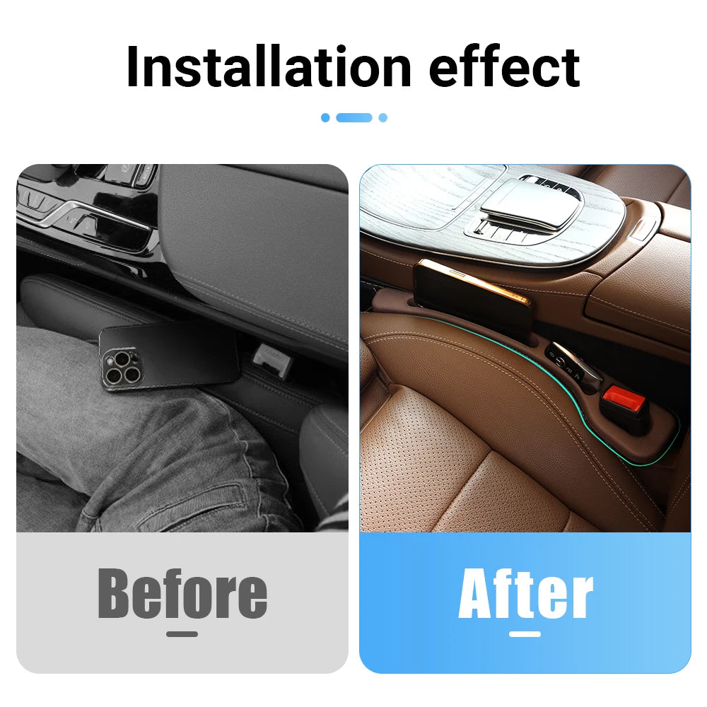 For Opel Vauxhall Vectra Astra G H J K Corsa C D E Agila Meriva Zafira Insignia A B Mokka X Car Seat Gap Filler Leak Proof Strip
