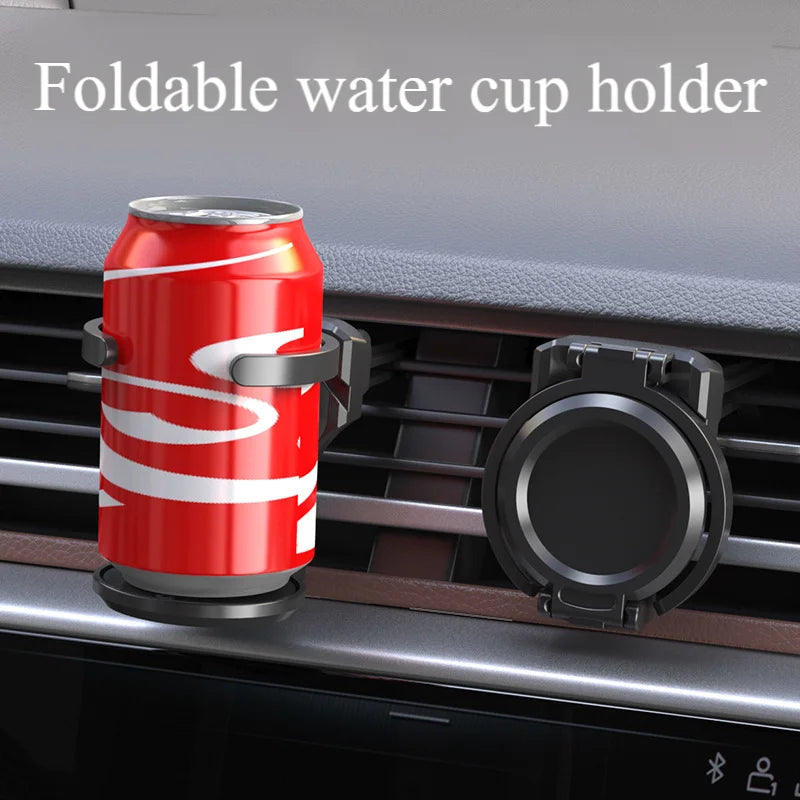 1 Piece Of Car Water Cup Overhead Air Outlet Beverage Rack Car Multifunctional Tea Cup Holder Ashtray Fixed Bracket Fixed Object