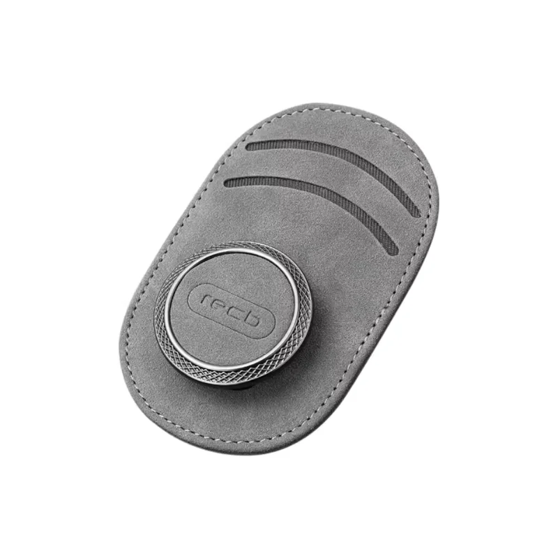 Car Eyeglass Storage Clip Universal Multi-functional Suede Leather Sun Visor Sunglasses Card Notes Storage Clip Car Accessories