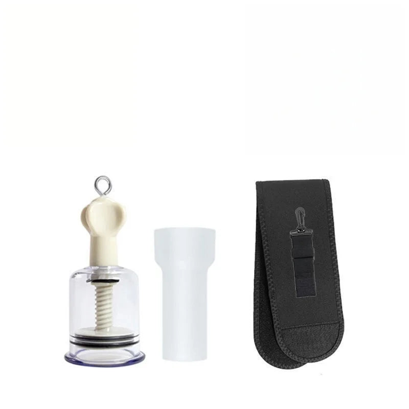 Men'S Home Exercise Set Relax Muscles And Vacuum Cupping Stretching Trainer Manual Massage Rotating Handle Cupping Suction Cup