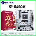SOYO AMD B450M Game Motherboard DDR4 Memory AM4 Mainboard M.2 NVME Desktop Computer components Supports CPU AMD AM4 Ryzen 5600