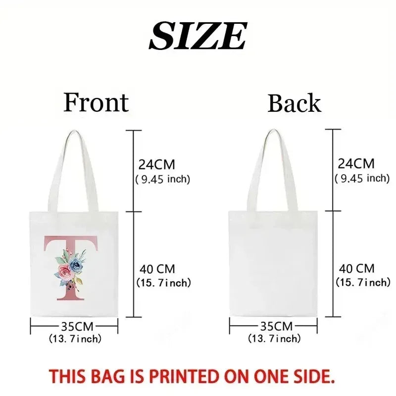 Cute Hedgehog Pattern Canvas Tote Bag With Adorable Heart Mushroom Balloon DesignsStylish Versatile Shoulder Bag For Daily Use