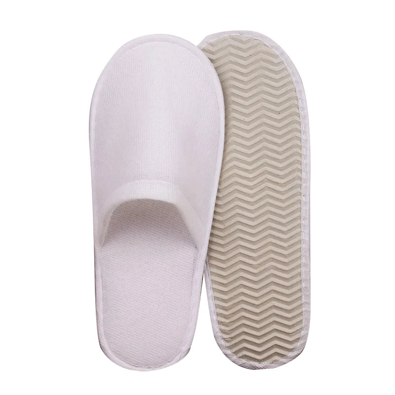 Women Indoor Slipper travel portable Spa Hotel Slipper Spring Summer shoes Woman House Flat Floor Soft Silent Slides for Bedroom