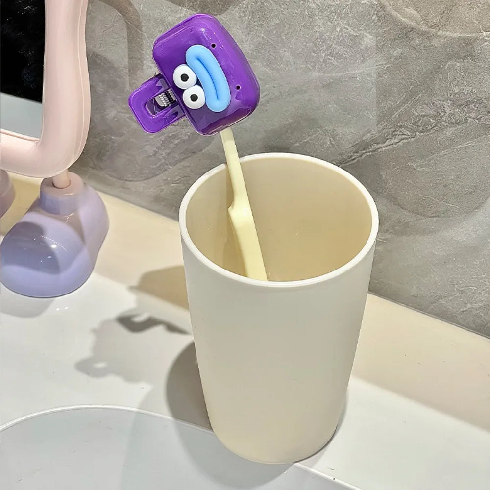 Dopamine Travel Toothbrush Storage Clip Portable Electric Toothbrush Protective Cover Plastic Toothbrush Box