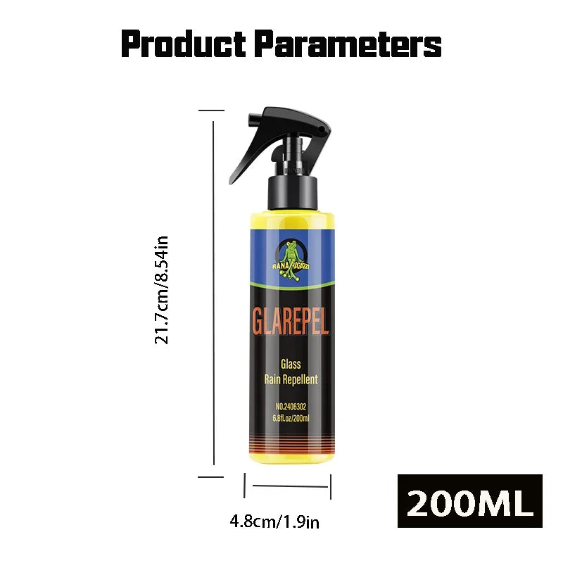 Motorcycle Water Repellent Spray Anti Rain Coating For Glass Fortify Hydrophobic Repellent Helmet Rainproof Agent RG302